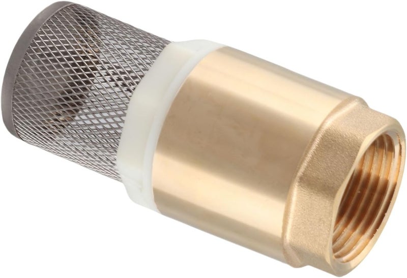 Check Valve Brass G1 Thread, 90mm Length, Single Way with Filter - Reliable Sealing, Ideal for Water and Oil Systems - Image 5