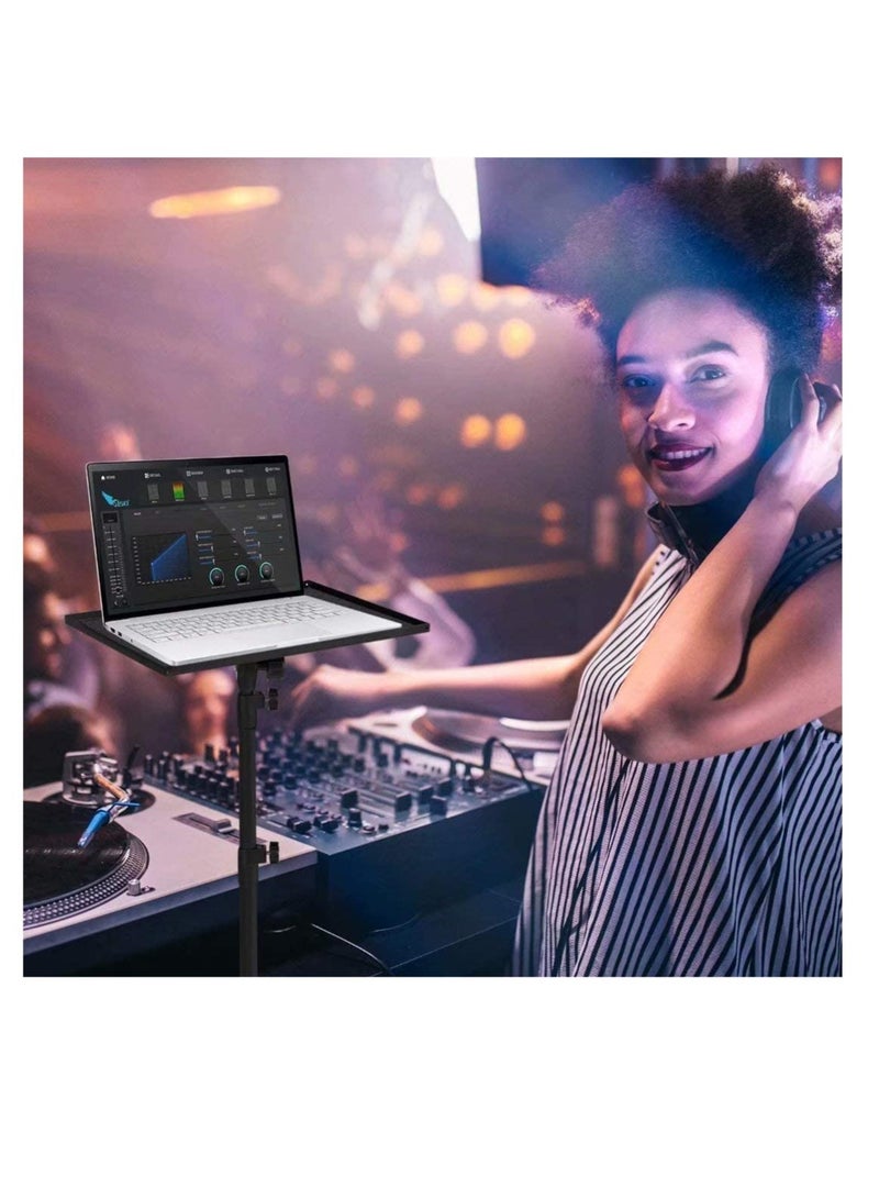 ELTRAZONE Projector Tripod Stand Universal Laptop Stand Portable For DJ Equipment Stage Or Studio Height Adjustable - Image 5