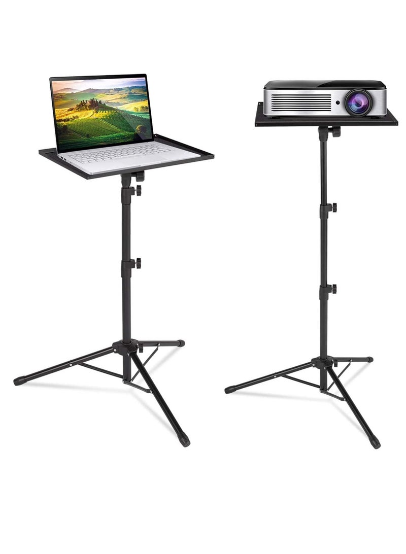 ELTRAZONE Projector Tripod Stand Universal Laptop Stand Portable For DJ Equipment Stage Or Studio Height Adjustable - Image 1