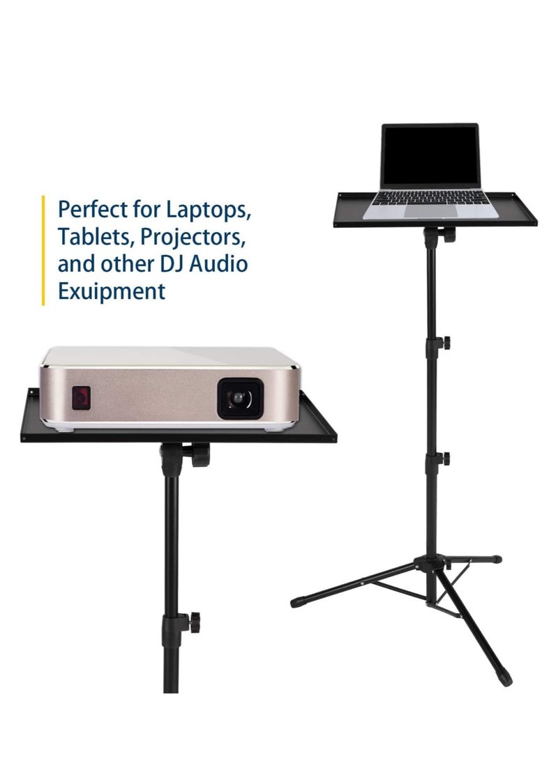 ELTRAZONE Projector Tripod Stand Universal Laptop Stand Portable For DJ Equipment Stage Or Studio Height Adjustable - Image 4