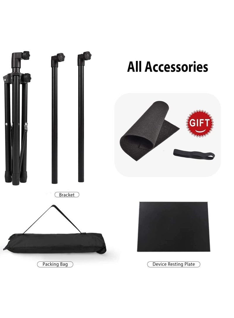 ELTRAZONE Projector Tripod Stand Universal Laptop Stand Portable For DJ Equipment Stage Or Studio Height Adjustable - Image 3