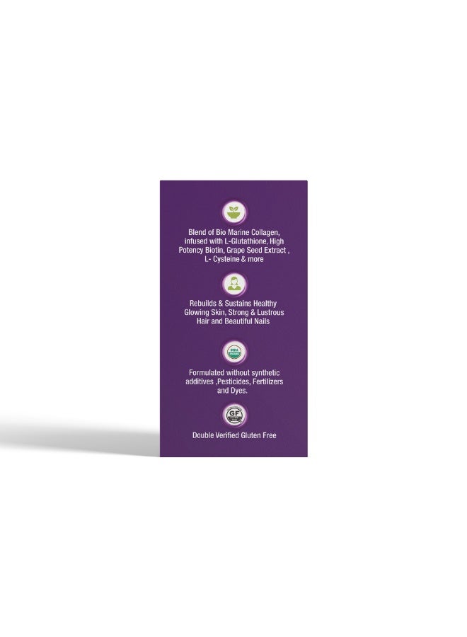 iRemedies iAgeless Beauty – Anti-Aging Supplement for Skin, Hair, and Nail Health with Collagen and Antioxidants – 60 Capsules - Image 5