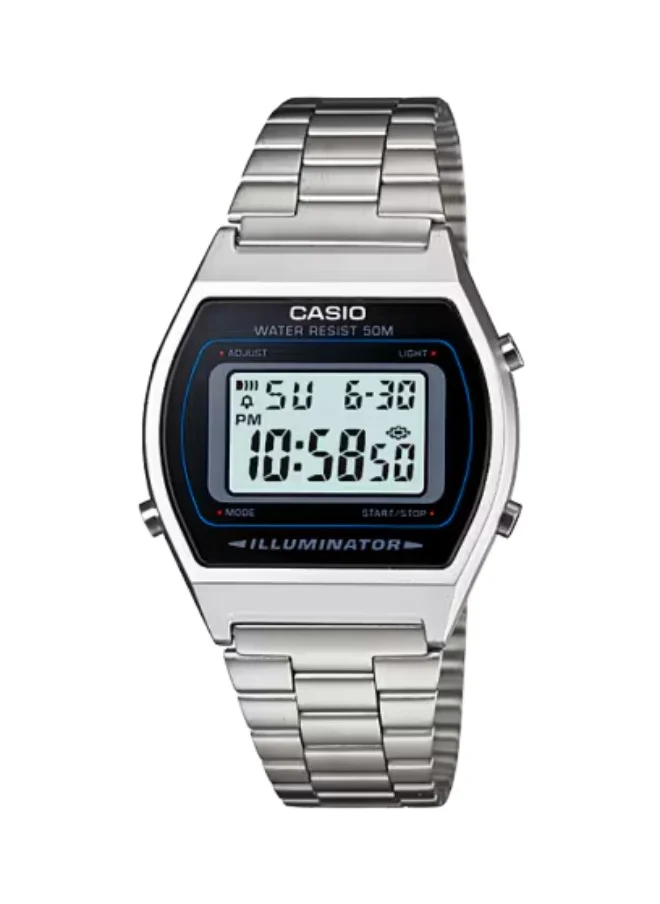 CASIO Women's Stainless Steel Digital Watch B640WD-1AVDF - 35 mm
