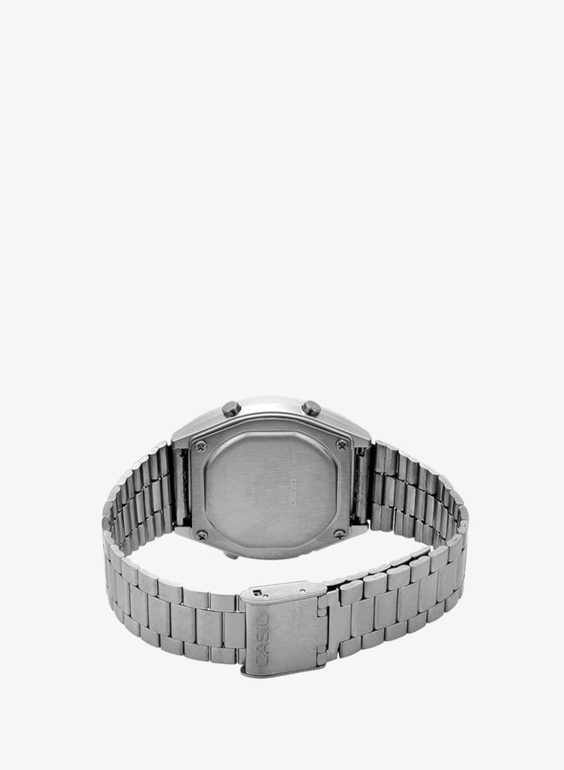 CASIO Unisex Stainless Steel Digital Watch B640WD-1A - 35 mm - Image 4