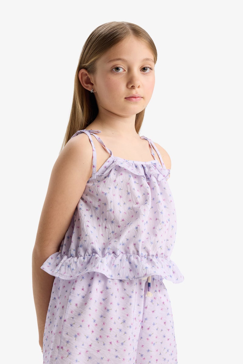 DeFacto Girl Short Sleeve Blouse  - Image 4