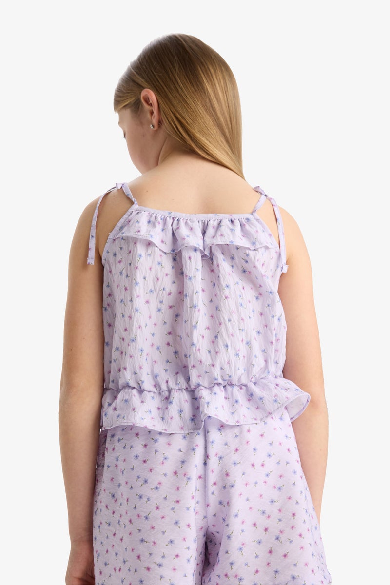 DeFacto Girl Short Sleeve Blouse  - Image 3