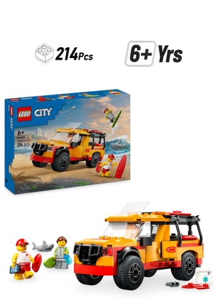 LEGO Lifeguard Beach Rescue Truck Toy With 2 Minifigures And A Shark Figure - Building Set 60453 - pzsku/ZAC0C7F2F1CE3F3FF428EZ/45/1749118545/b5024569-71e2-49cd-a4c7-fcce530cf8e4