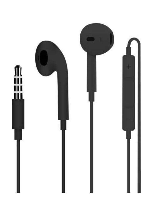 GRABIT - GRABIT Wired Stereo Headset, Black - Image 1
