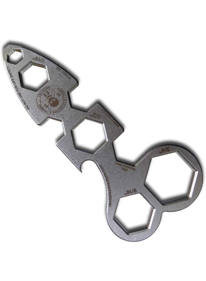 ESEE WRAT Wrench Multipurpose Tool (Stainless Steel) - Image 1