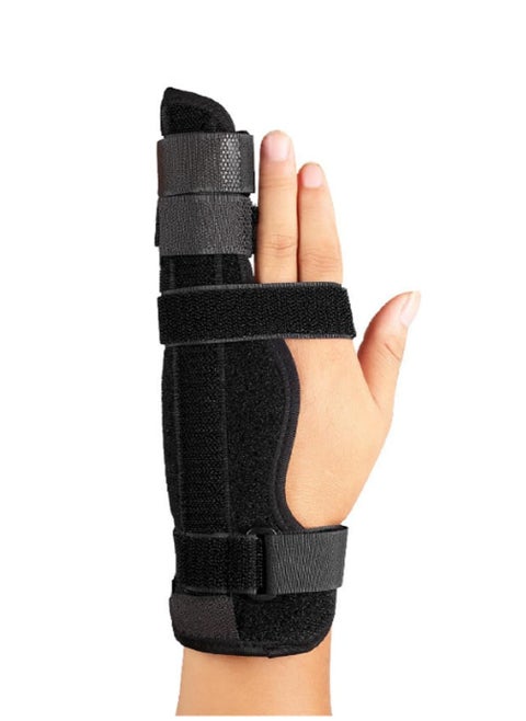 Boxer Finger Splint and pinky Splint Support for Trigger Finger boxer's Fracture Finger Fracture Tendonitis Metacarpal Fracture Sprains Fits Both Left and Right HandM Size
