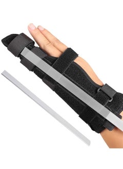 RATSAW Boxer Finger Splint and pinky Splint Support for Trigger Finger boxer's Fracture Finger Fracture Tendonitis Metacarpal Fracture Sprains Fits Both Left and Right HandM Size  - Image 4