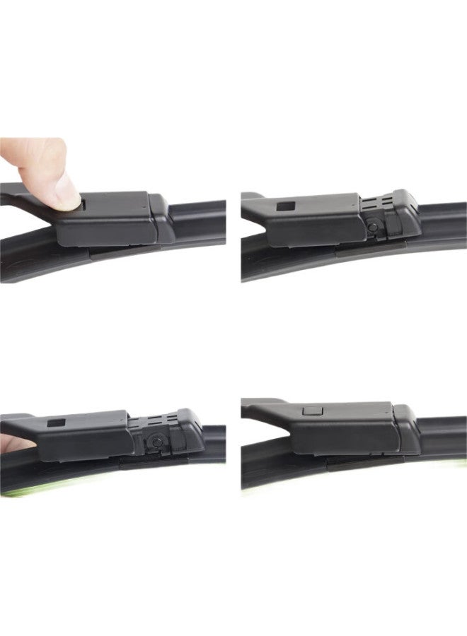 meisim Windshield Wiper Blade For Ford New Focus (2012-2018 Models), Wiper Strip 2012 Rubber Strip 13-15 Models Wiper Blade - Image 1