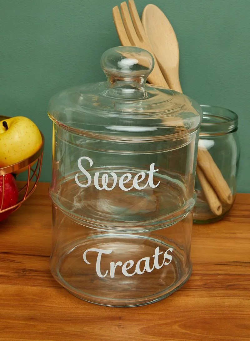 Premier Stackable Glass Storage Jar