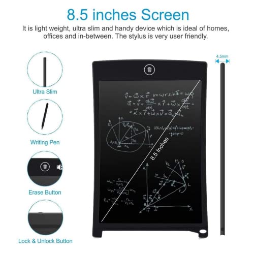 Ionix Kid's LCD Writing/Drawing Pad Tablet (For Up To 6 Years, 1 Piece, Multicolor, 8.5 inches) - Image 2