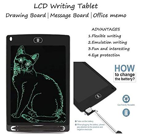 Ionix Kid's LCD Writing/Drawing Pad Tablet (For Up To 6 Years, 1 Piece, Multicolor, 8.5 inches) - Image 4