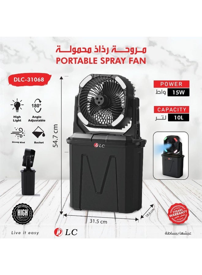 DLC 31068 Portable Mist Fan