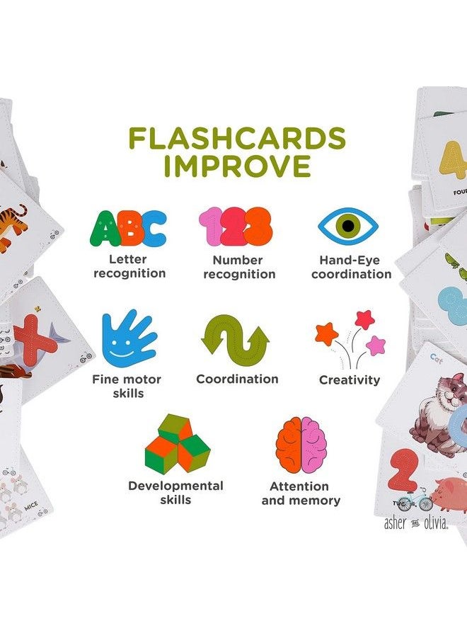 Asher and Olivia Alphabet Puzzle & Abc Wooden Puzzle Set: Number Game Flash Cards & Storage Bag Bundle  - Image 4
