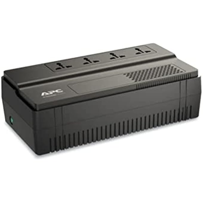 شنييدر إلكتريك إيزي UPS، 650VA، تركيب على الأرض/الجدار، 230V، 4 مآخذ عالمية، AVR، BV650I-MSX