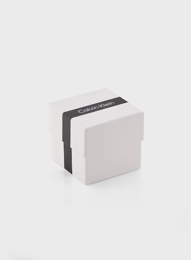 Calvin Klein  Ck Cherished Ring Embellished with a Crystal - 35000664C for Women | Best Price UAE