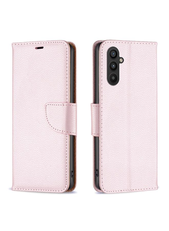 S-TOP Case For Samsung Galaxy A24 4G Litchi Texture Pure Color Leather Phone Case - Image 1
