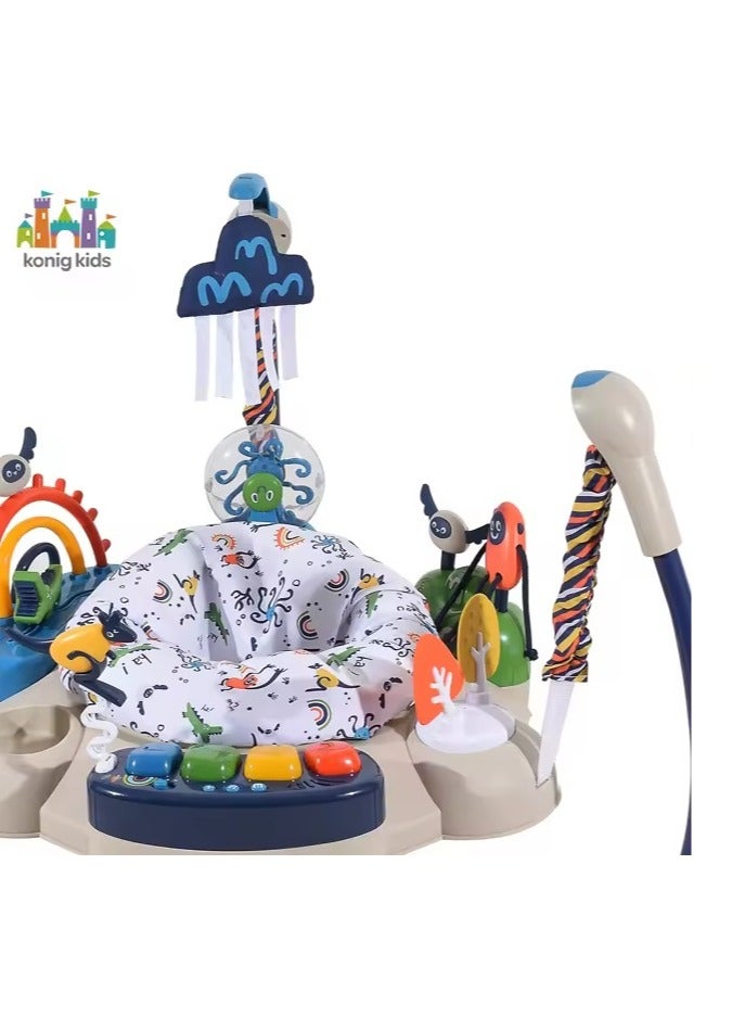 بيلانينا ركز نشاط متعدد الوظائف ٣ في ١ وجهاز قفز للأطفال - Image 2