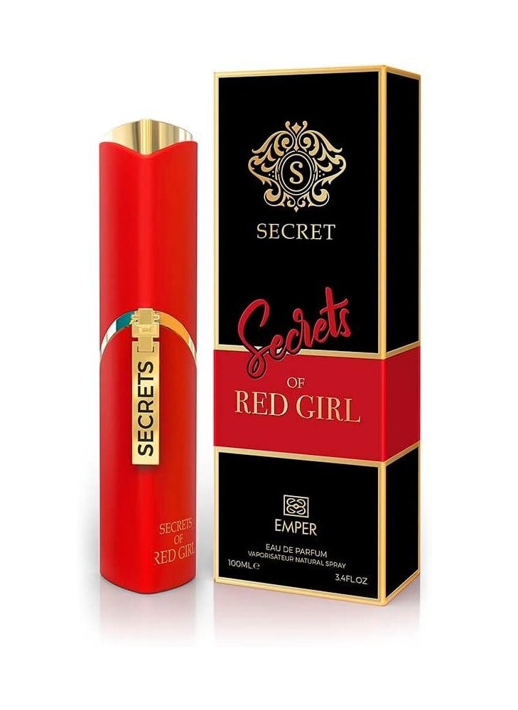 Emper Secrets Of Red Girl EDP For Women 100ml  - Image 1