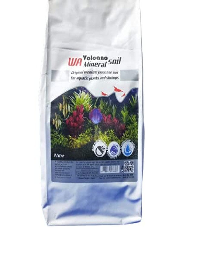 VAYINATO WA Planted Aquarium Volcano Mineral Soil for Aquatic Plants and Shrimps | Slow Nutrient Release | Natural Buffering |Crystal Clear Water (5L (with Free Root Bateria Powder)) - Image 1