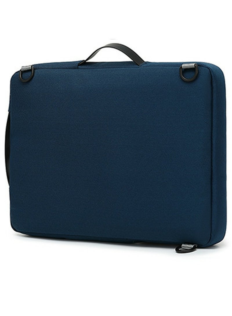 CoolBELL Convertible Multi-Functional Laptop Briefcase Outdoor Backpack Blue/Grey - Image 3