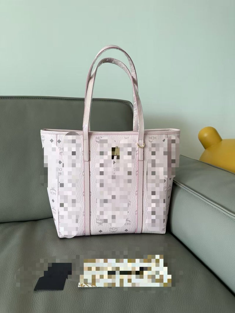 Mc Women'S Classic Printed Zipper Shopping Bag Large Tote Bag Shoulder Crossbody Vegetable Basket Bag - Image 1