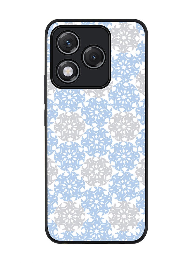 Stylizedd For Honor 400 Lite Case,Slim fit Camera Protection, Shockproof Thin Phone cover  - Frozen Snowflakes