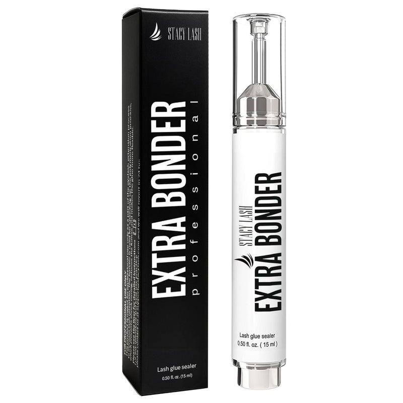 STACY LASH Bonder for Eyelash Extensions /0.50fl.oz./15ml/Reduces Lash Extension Glue Fumes/Super Sealer/Lash Tech Supplies/Lash Primer Aid/Professional Use - Image 1