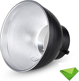 EACHSHOT Godox AD-R6 Reflector Approx 7" Standard Bowens Mount Light Modifier for Godox AD400Pro AD600B AD600Pro - Image 1