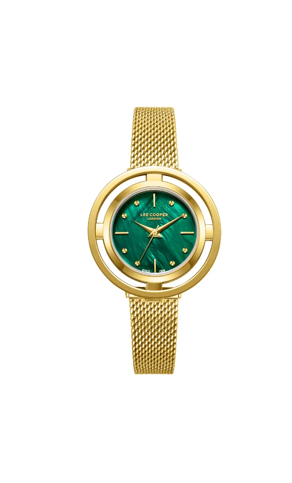 Lee Cooper Women's Mesh Analog Watch LC08052.170 - 31.5 mm