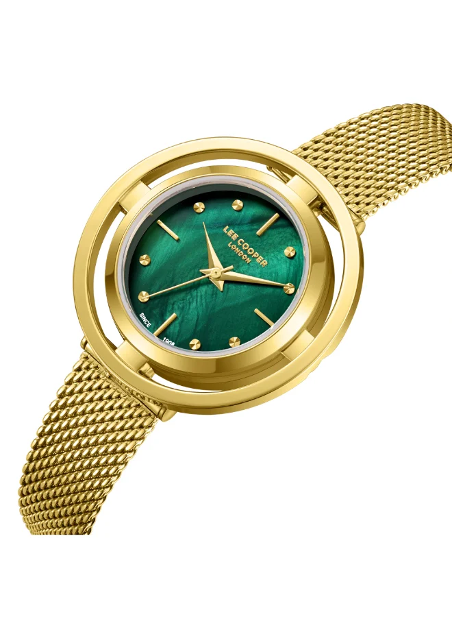 Lee Cooper Women's Mesh Analog Watch LC08052.170 - 31.5 mm