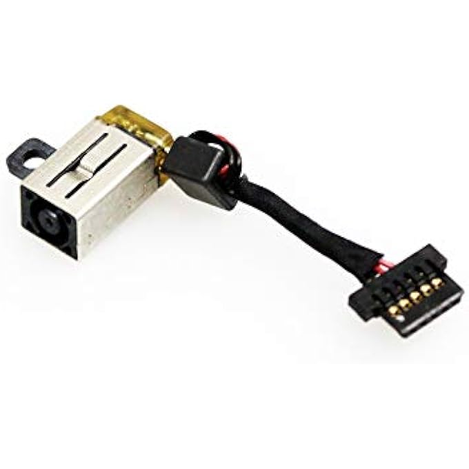 rayihni FOR DELL LATITUDE 13 7000 7347 7348 7350 7351 7350 2-IN-1 P58G GT074 DC POWER JACK PORT DOCK PLUG SOCKET - Image 3