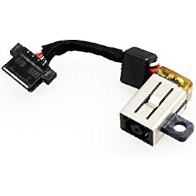 rayihni FOR DELL LATITUDE 13 7000 7347 7348 7350 7351 7350 2-IN-1 P58G GT074 DC POWER JACK PORT DOCK PLUG SOCKET - Image 2