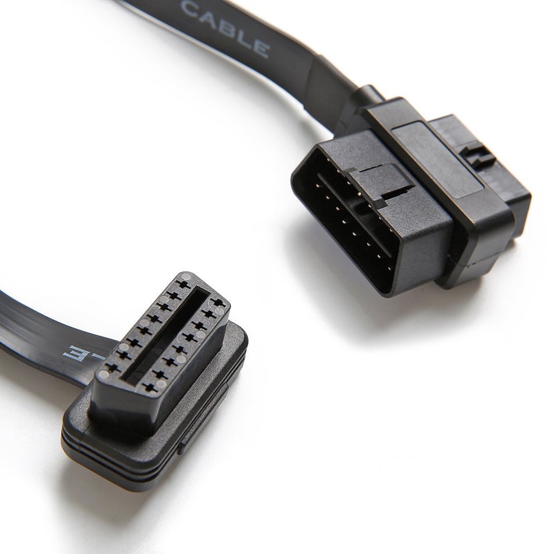 bbfly-A9 OBD II OBD2 16 Pin Splitter Extension 1x Male and 2X Female Extension Cable Adapter (2FT/60CM) - Image 4