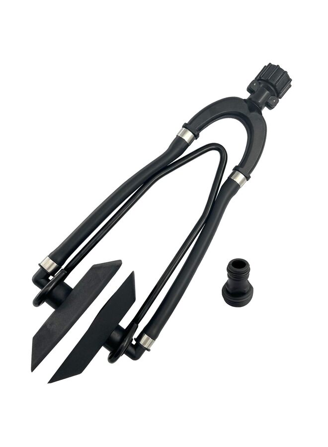 LAMAY Dual-Flow Motor Flusher Dual Water Feed Boat Motor Flusher Rectangular Cup Muffs with Hose Fittings Flush Kit - Marine Outboard Engine Flushing - Image 1