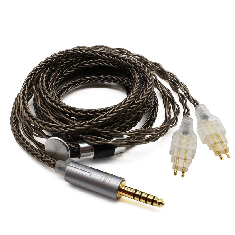 Youkamoo 4.4mm Balanced Replacement Cable Compatible for Sennheiser HD650, HD600, HD660S, HD660S2, HD580, HD58X, Massdrop HD6XX Headphones - Image 1