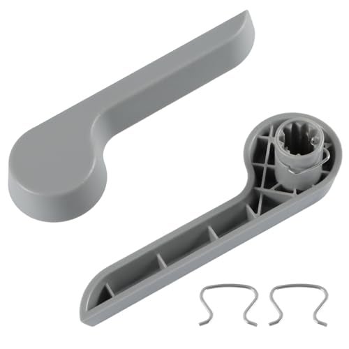 EVRBUL Improved Seat Recliner Handle Levers Gray Front Left Driver Side Right Passenger Side Seat Recliner Adjustment Handles Compatible with Silverado Suburban Sierra Replace 15232596 - Image 1
