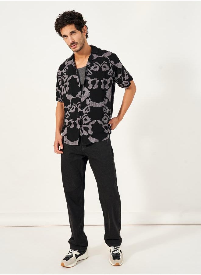 Styli Cotton Stretch 5-Pocket Relaxed Fit Jeans  - Image 2