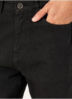 Styli Cotton Stretch 5-Pocket Relaxed Fit Jeans  - Image 3