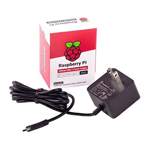 Raspberry Pi 15W USB-C Power Supply US - Black - Image 1