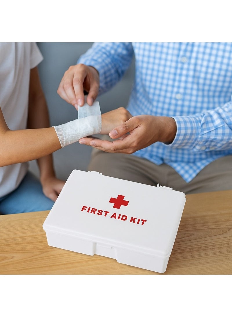 LIMOS 197-Piece First Aid Kit – Emergency Medical Supplies for Home, Car, Office, Travel, Outdoors – Portable & Compact Survival Kit with Bandages, Gauze, Scissors, Gloves & More - Image 4