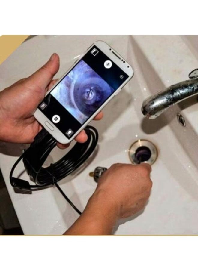 EasyLife - 5.5mm Endoscope Camera for Mobile 3-in-1 USB Type-C Android Flexible Cable 10m Surveillance Camera - Image 1