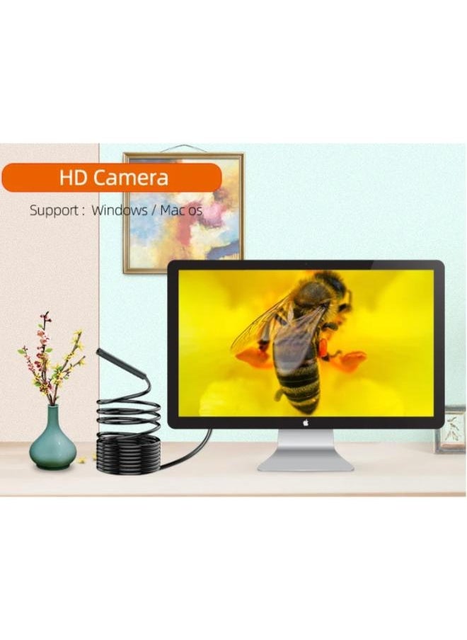 EasyLife - 5.5mm Endoscope Camera for Mobile 3-in-1 USB Type-C Android Flexible Cable 10m Surveillance Camera - Image 1