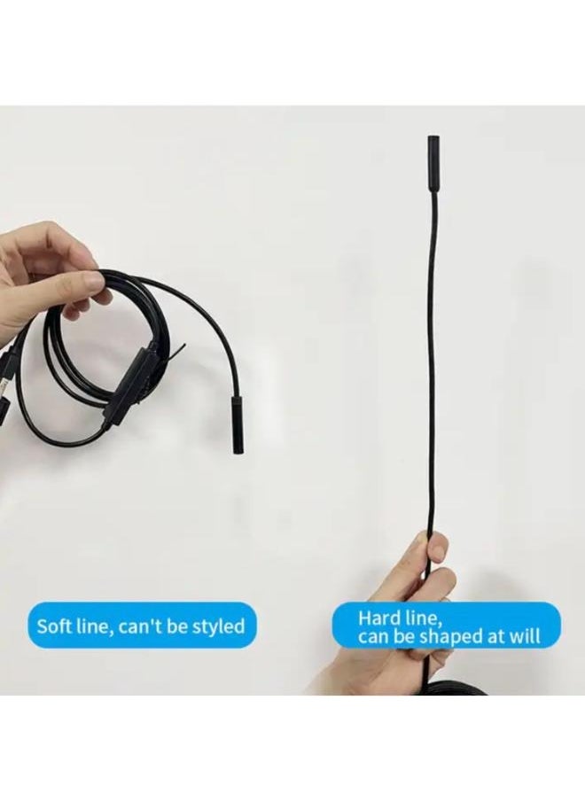 EasyLife - 5.5mm Endoscope Camera for Mobile 3-in-1 USB Type-C Android Flexible Cable 10m Surveillance Camera - Image 1