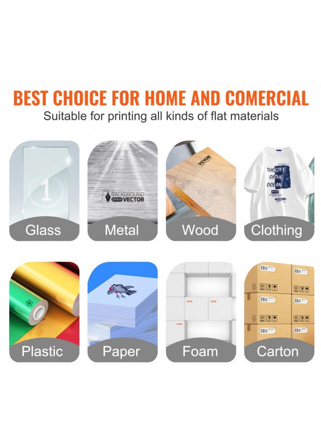 VEVOR Screen Printing Machine, 1 Color 1 Station Silk Screen Printing Press, 21.2x17.7in / 54x45cm Screen Printing Press, Double-Layer Positioning Pallet, Adjustable Tension for T-Shirt DIY Printing - Image 4