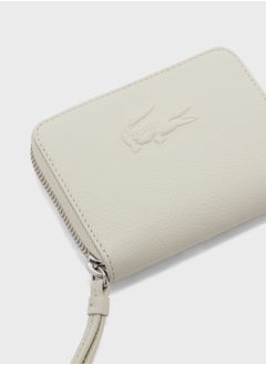 LACOSTE Women's Mini City Court Grain Leather Wallet  - Image 4