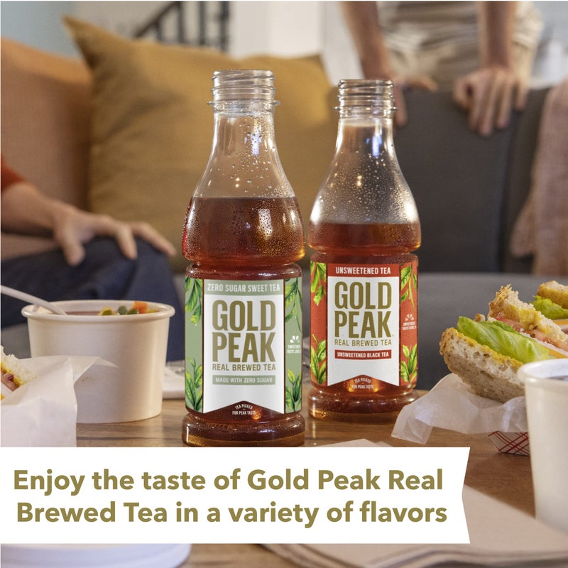 Gold Peak Tea, Diet Tea, 16.9 fl oz, 6 Pack - Image 2